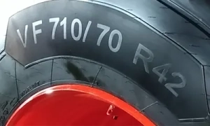 Lire les dimensions d'un pneu agricole